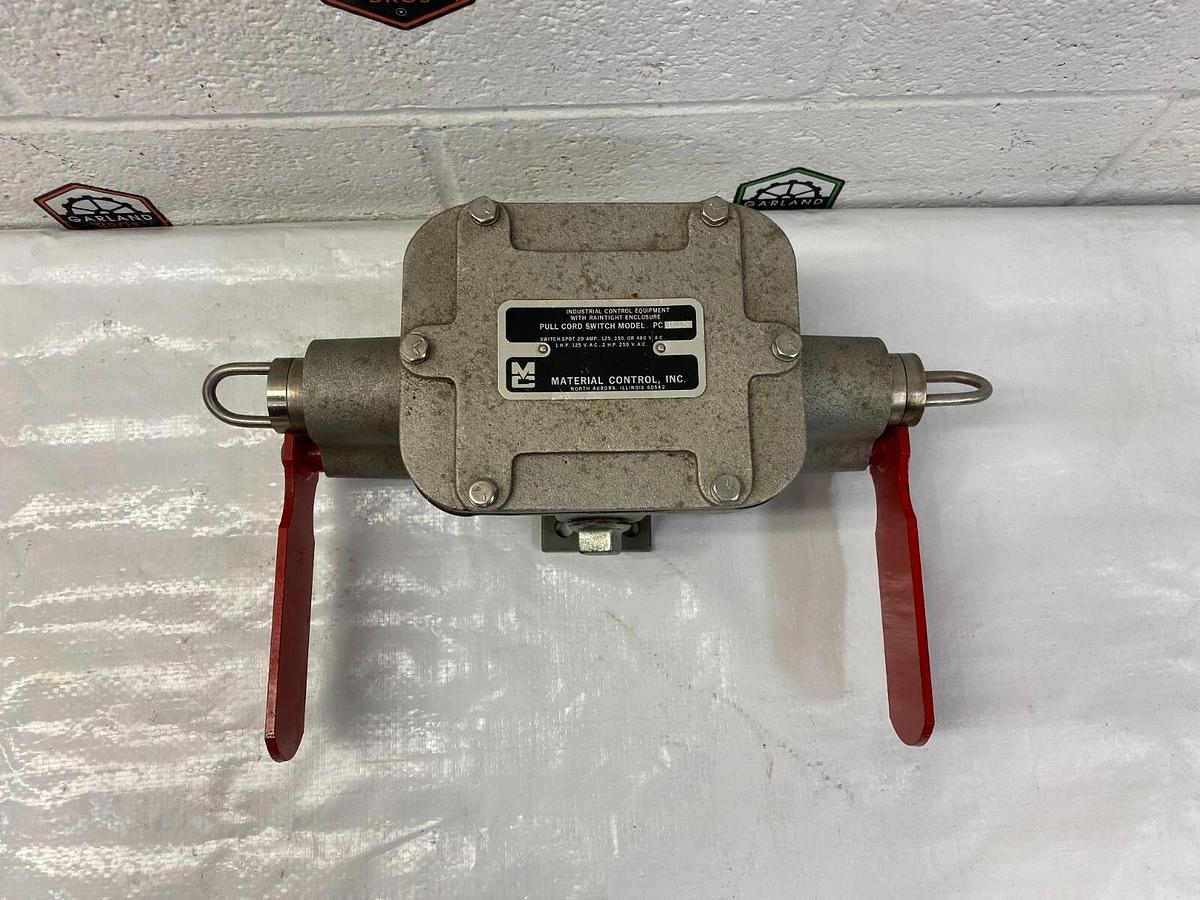 Used Material Control, Inc. PC D4S Pull Cord Switch 20 AMP, 480 VAC, 1 HP
