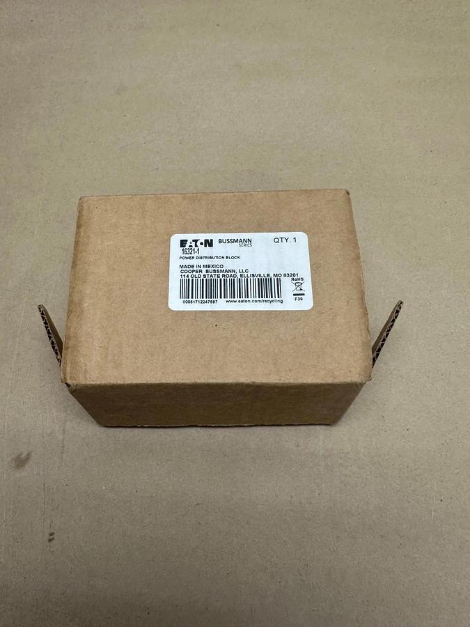 Used Eaton 16321-1 Power Distribution Block *NEW*