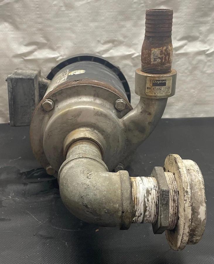 Used WEG AMT-1626-309 Electric Motor, .075 HP, 60/50 Hz, 3470 RPM