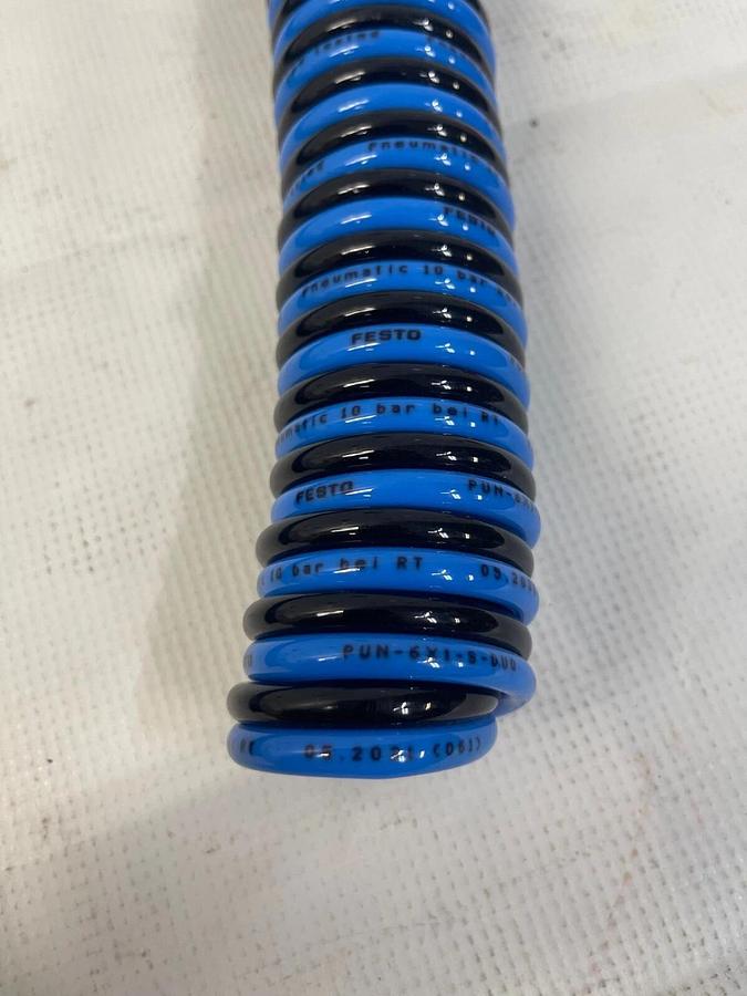 Used Festo PUN-6X1-S-DUO Duo Spiral Plastic Tubing