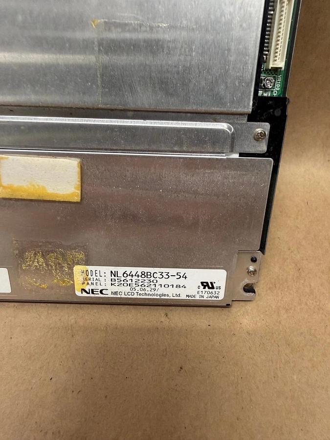 Used NEC NL6448BC33-54 LCD Industrial Display