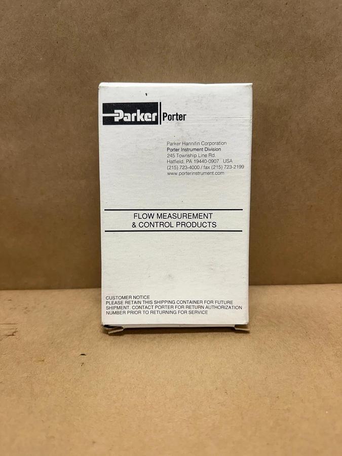 Used Parker A-125-3-C Porter Flow Valve *NEW*