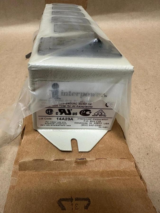 Used INTERPOWER 852J2D00 Power Outlet *NEW*