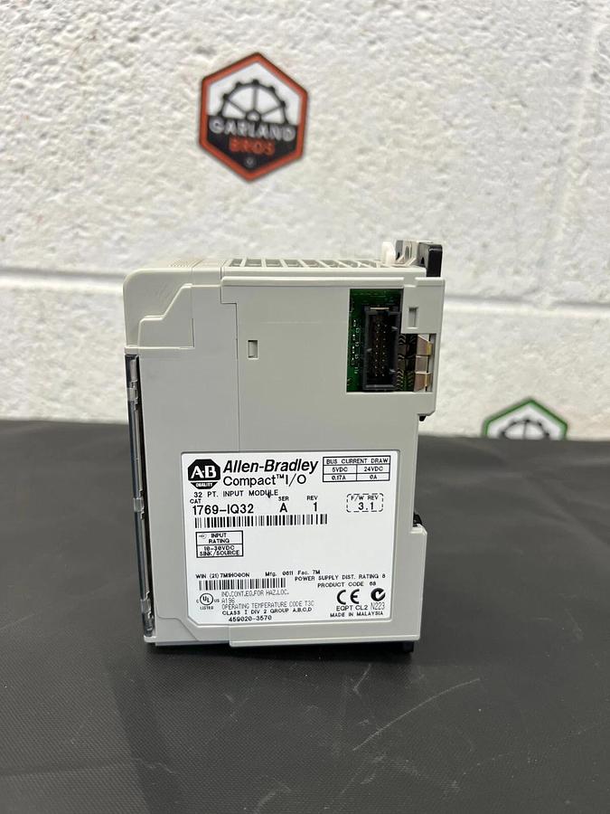Used Allen Bradley 1769-IQ32 Series A 32 Point Input Module Compact I/O