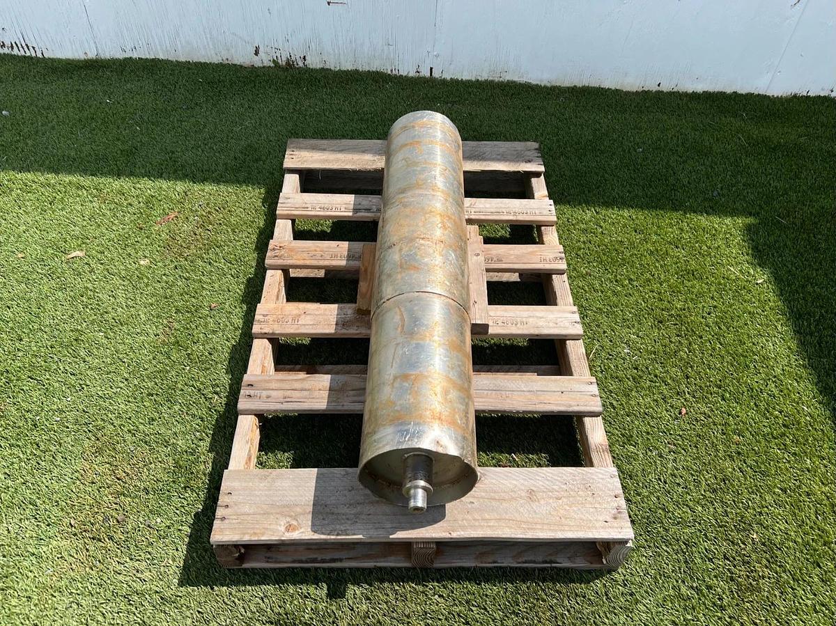 Used 39" Industrial Magnetic Separator Roller Drum Pulley