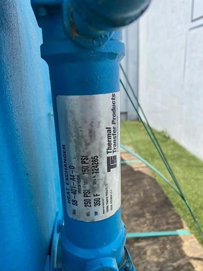 Used Tuthill 1224-19T2 Positive Displacement Blower, Vertical Configuration