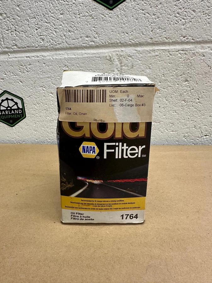 Napa 1764 Gold Oil Filter *NEW*