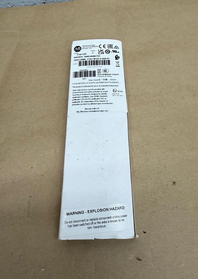 Used Allen-Bradley 1734-TOP Terminal Base, Series A