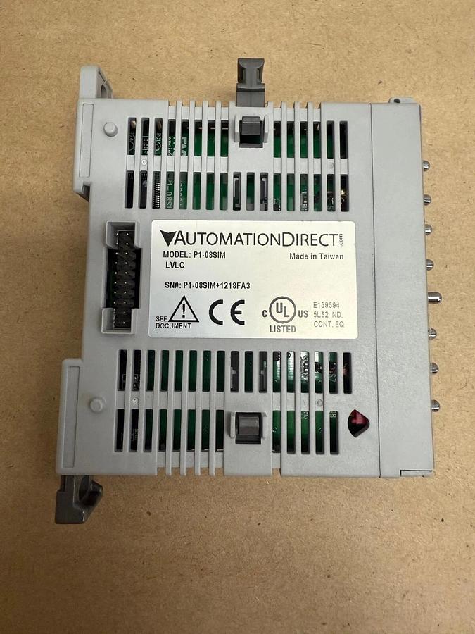 Used AutomationDirect P1-08SIM Direct Programmable Controller