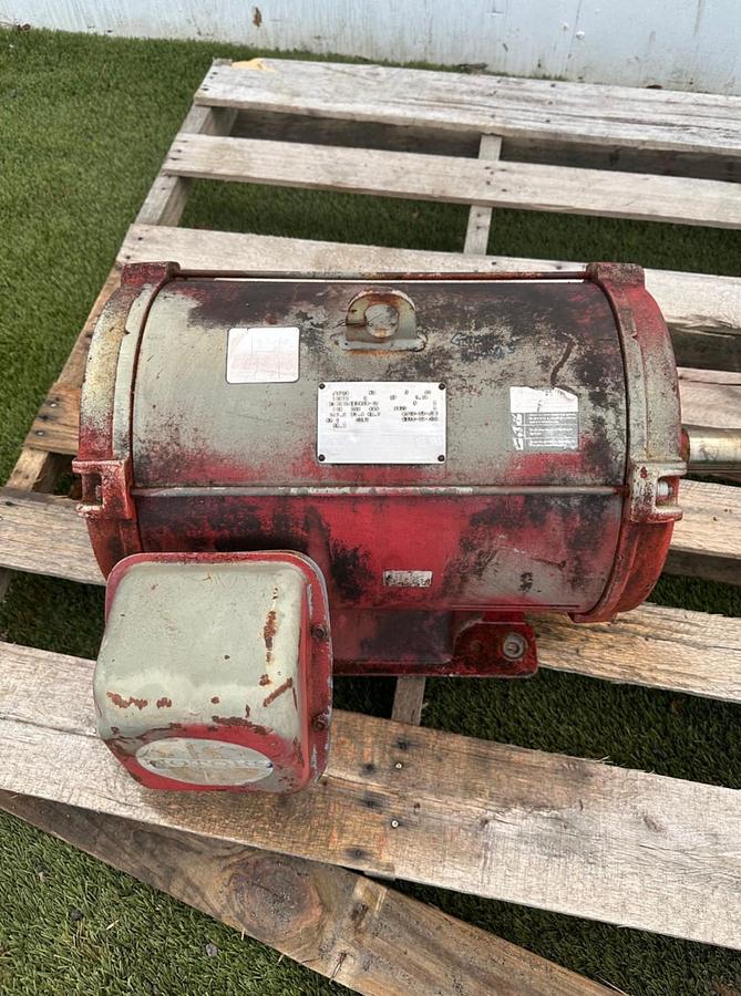 Used U.S. Electrical Motors J379A 40Hp Motor @ 3520Rpm, 3 Phase, 208-230/460V, 60Hz
