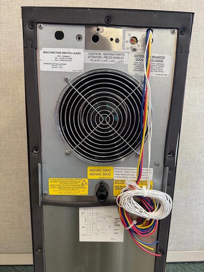 Used Nvent Hoffman N360646G051 Narrow Indoor/Outdoor AC, 6000 BTU, 460V *NEW*