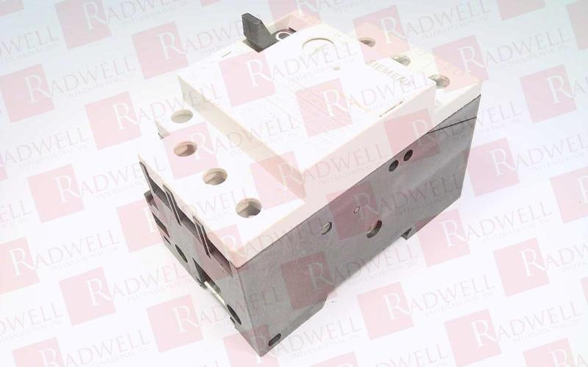 Used Siemens 3VU1300-1MJ00 Circuit Breaker, 3-Pole, 50/60 Hz