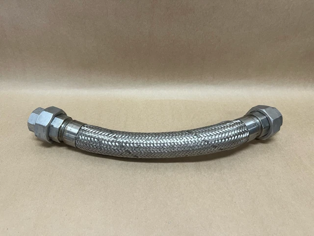 Used 19" Corrugated Braided Stainless Steel Hose
