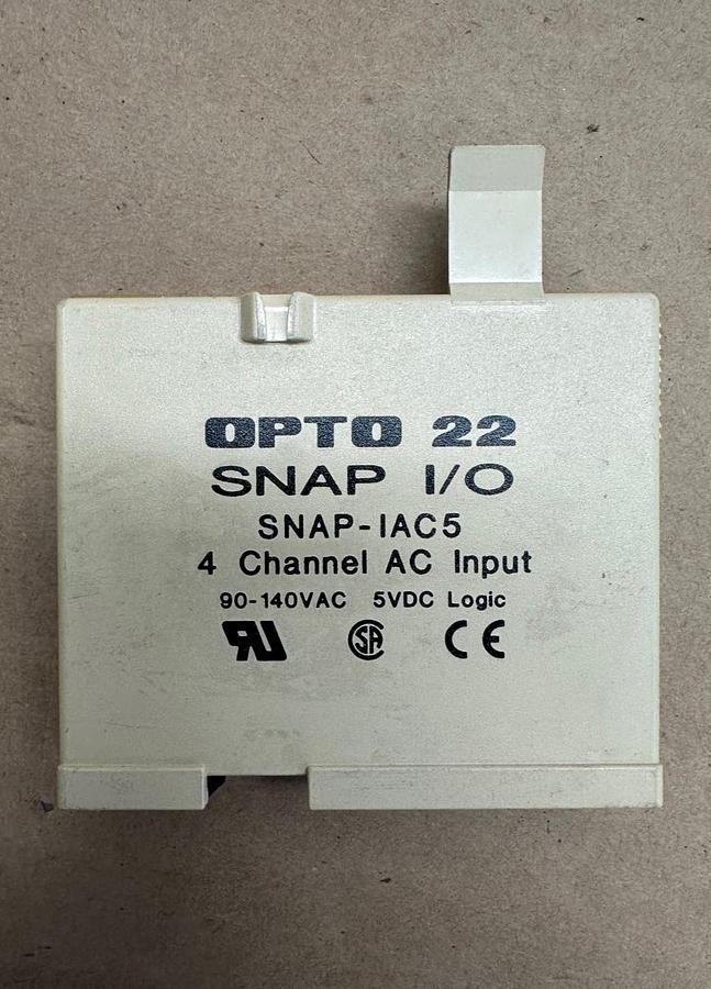 Used Opto 22 SNAP-IAC5 4 Channel AC Input, No Connector