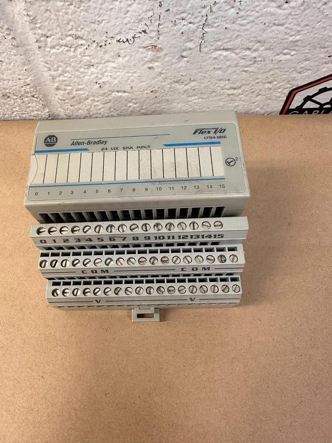 Used Allen Bradley - 1794-IB16 - Flex I/O Input Module with TB3