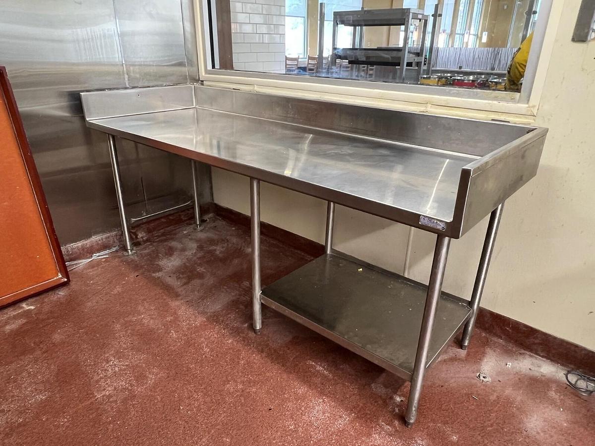 Used Select Stainless YB0J-BAKERSTBL-0001 Kitchen Prep Table, 90” x 30”