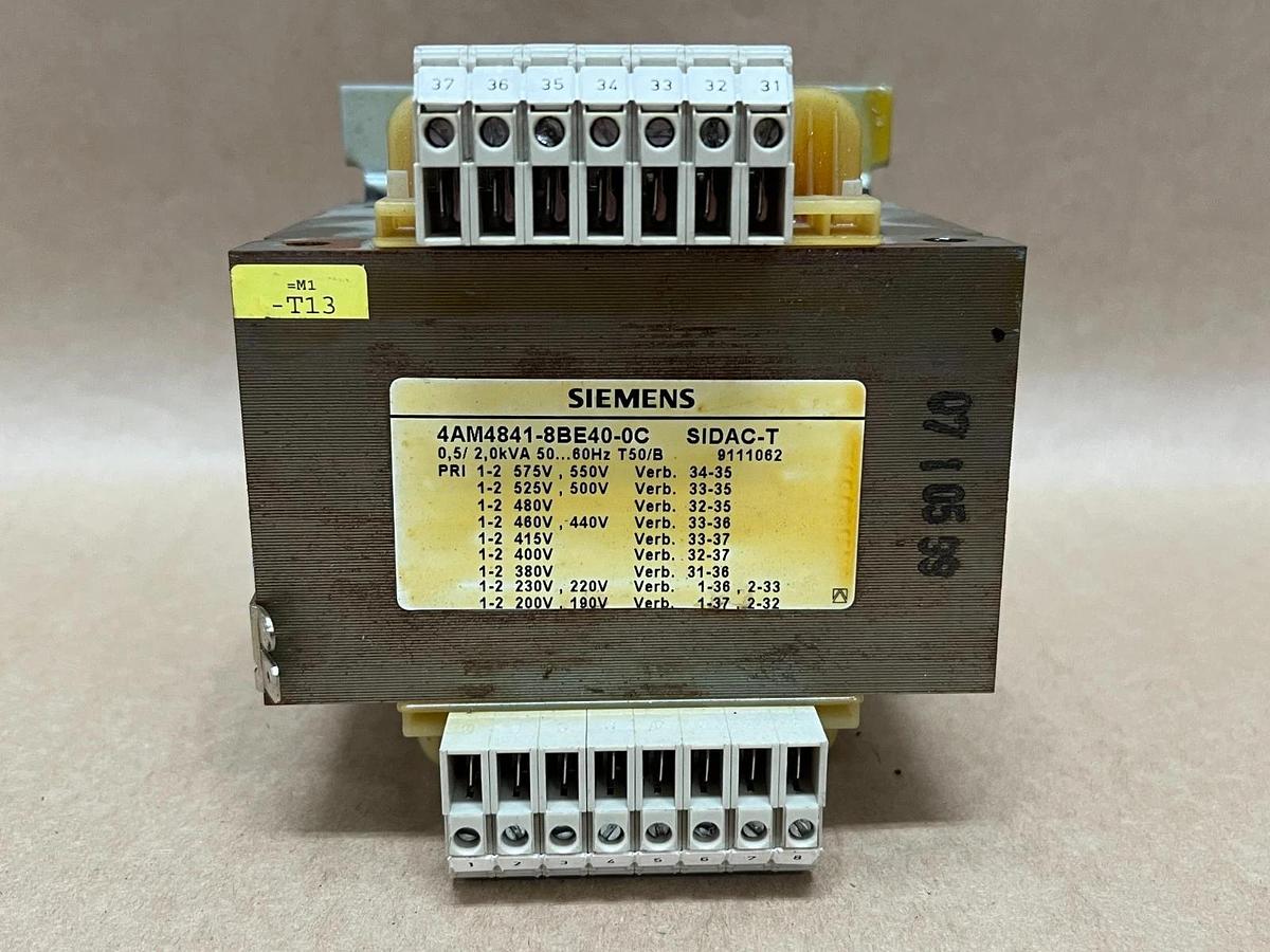 Used Siemens 4AM4841-8BE40-0C Power Transformer