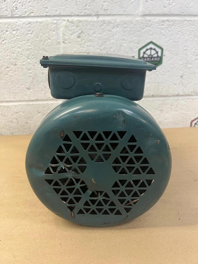 Used Baldor Reliance VEUHM3546 SuperE Motor 1Hp 1760RPM 3Ph 60Hz 56C Fr, 208-230/460V