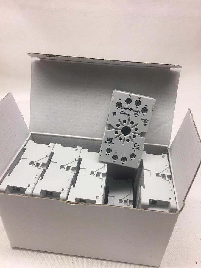 Used Allen Bradley 700-H100 Series D Box of 10 NIB
