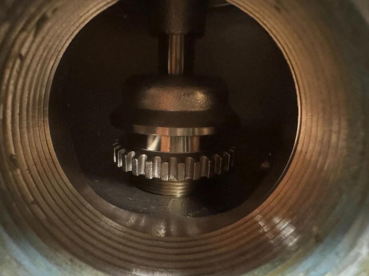 Used Kunkle Valve 917ZGGE01AJE 1-1/2” Stainless Release Valve, PVCN, 90 PSIG