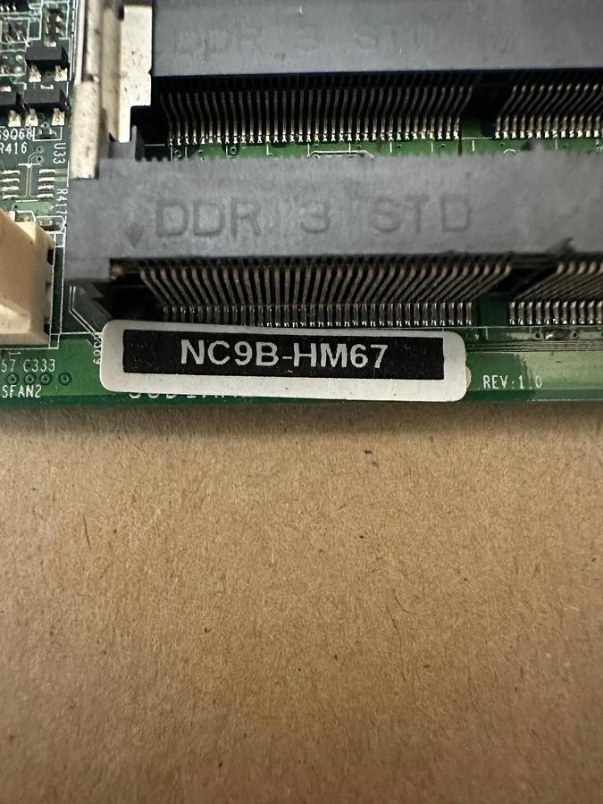 Used Intel NC9B-HM67 Mini-ITX