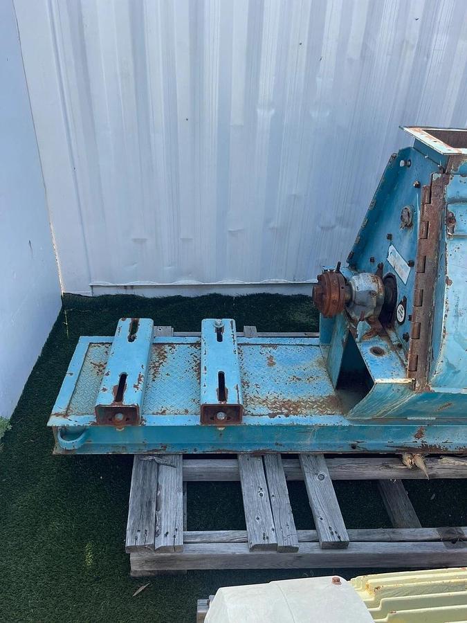 Used Champion 30X22 Hammer Mill w/ Reliance 125HP, 3750RPM Motor, S/N 102149