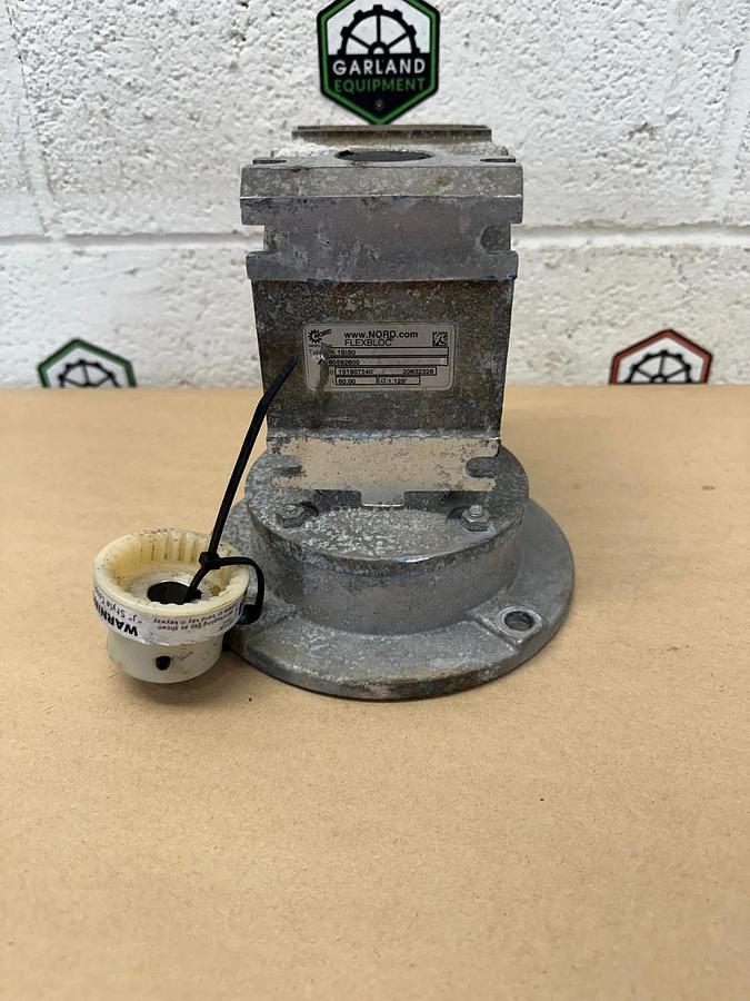 Used Nord SK 1SI50 SI Worm Gear, FlexBloc, I=60, 1.125”