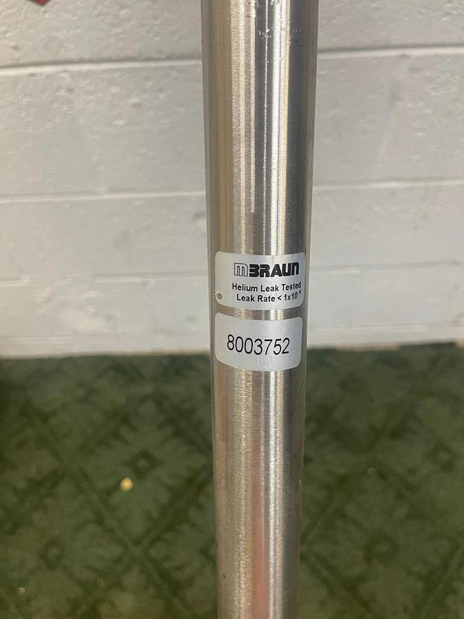 Used M Braun 304 Stainless Steel Sanitary Pipe w/ KF40 Flange 8003752