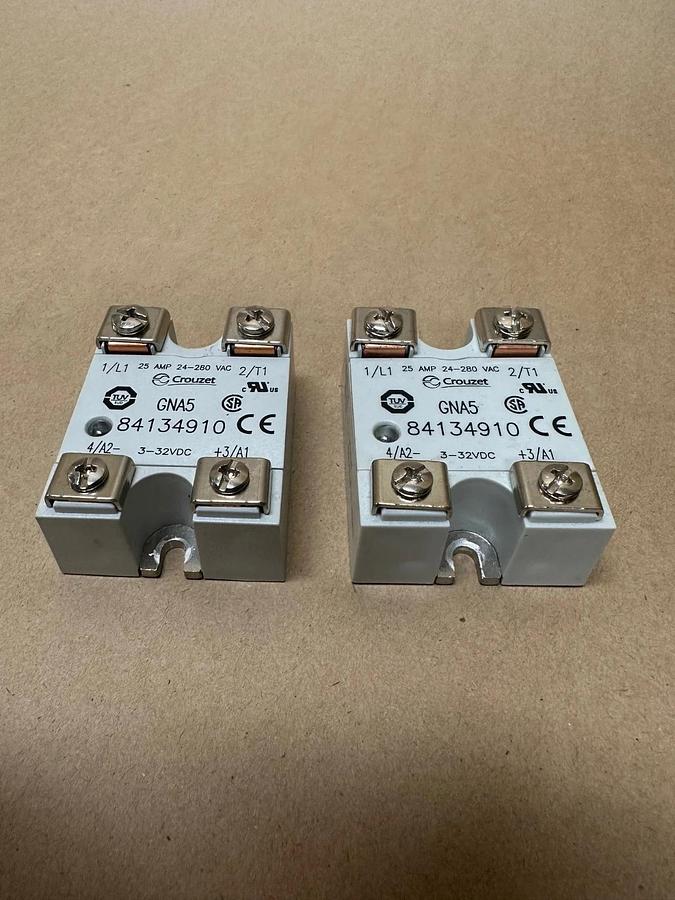 Used Crouzet GNA5 Solid State Relay - Lot of 2