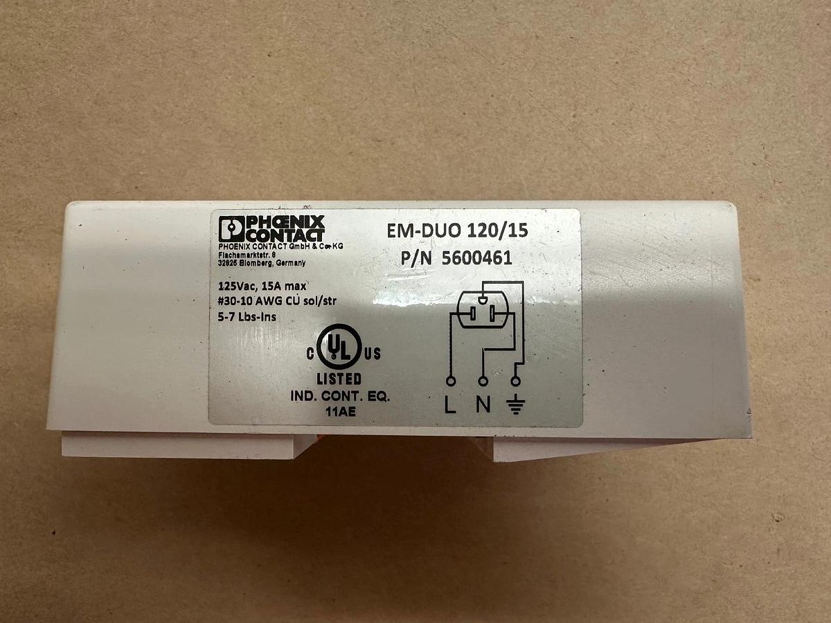 Phoenix Contact 5600461 Dual Power Outlet