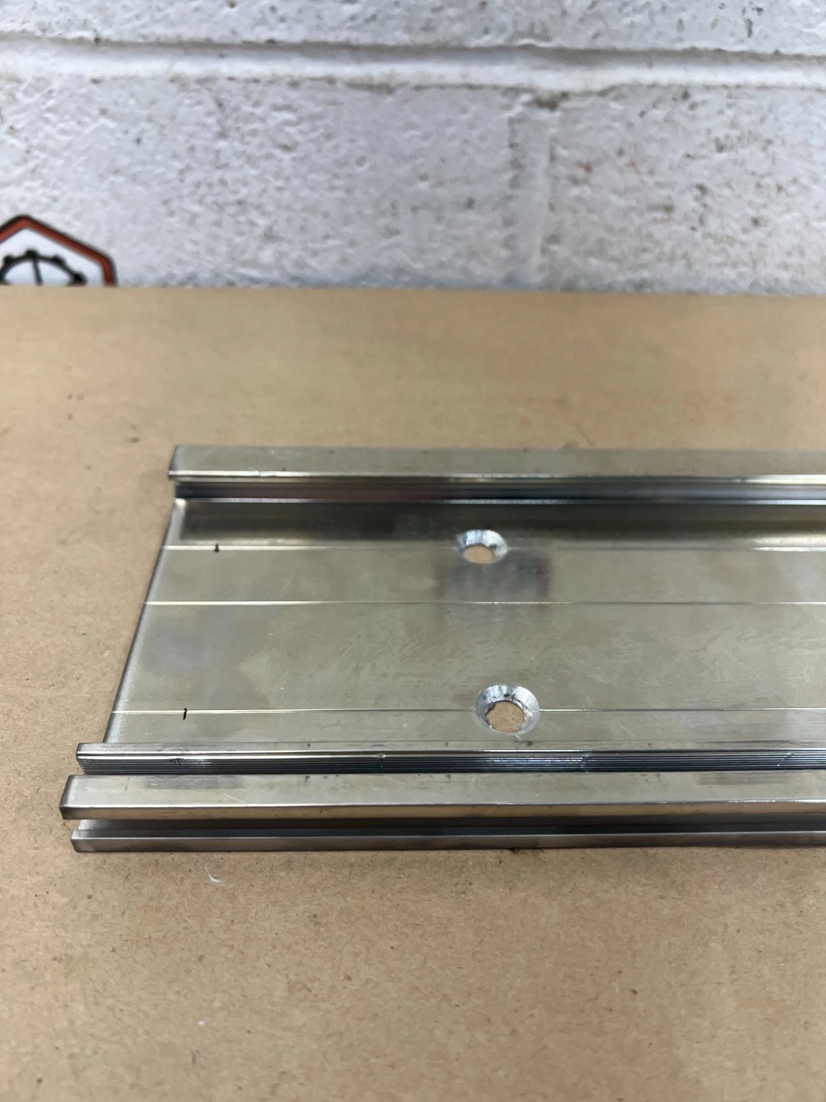 Used Siemens 6ES7 390-1AJ30-0AA0 Mounting Rail