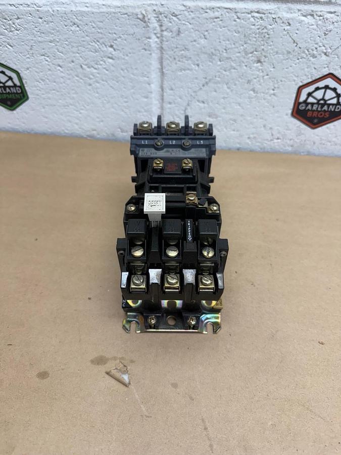Used Allen-Bradley 509-B0D NEMA Size 1 Starter, Series B, 600 VAC, 50/60 Hz