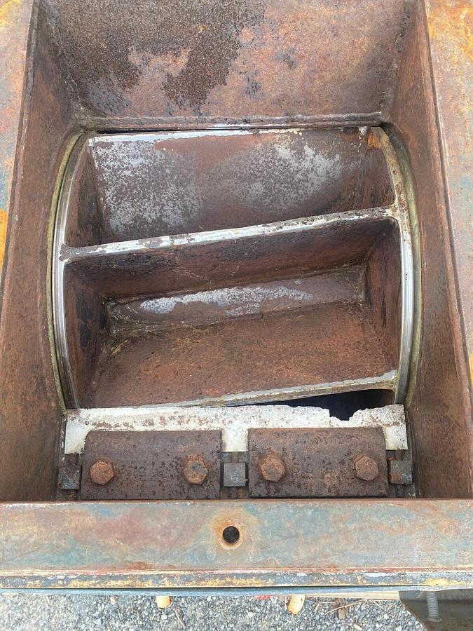 Used Rader 20x20 FF Airlock Feeder w/ Falk 2215J 25 Gearbox, Ratio 24.94:1