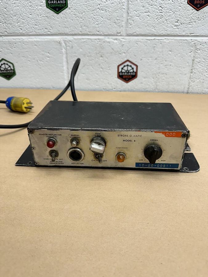 Used Strobe-O-Matic Model B Power Supply