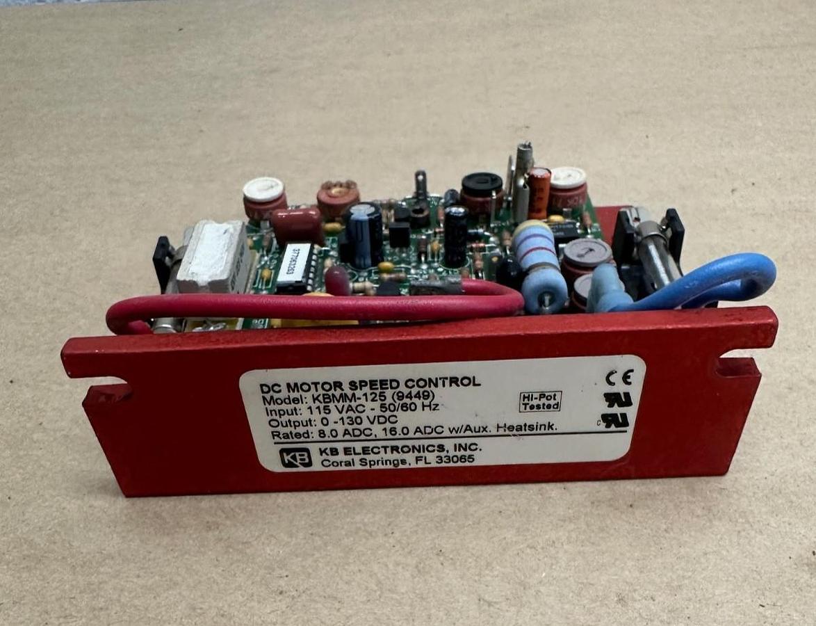 Used KB Electronics KBMM-125 DC Motor Speed Control