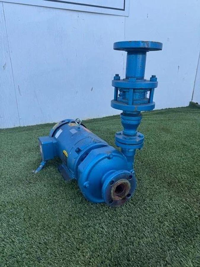 Used Goulds 3656 (Size 1.5x2-8) Pump, 5A/1M5B0, Baldor JMM3713T 15Hp Motor @ 3480RPM