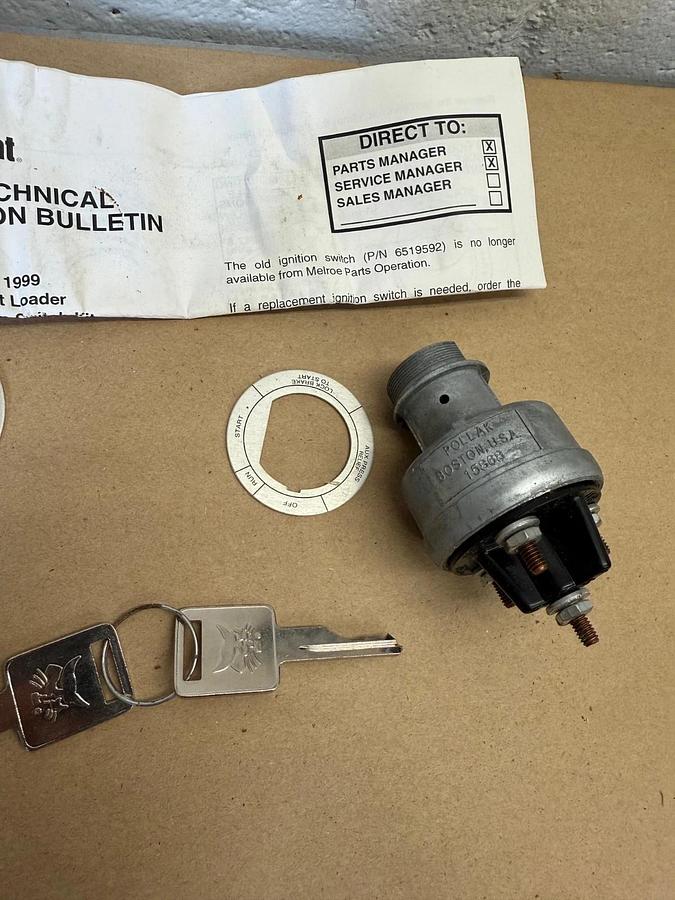 Used Bobcat 6724 282 Switch Kit, Ignition *NEW*