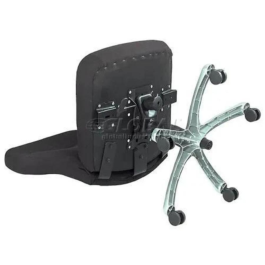 Used Global Industrial 808666BK Big & Tall Armless Chair - Black