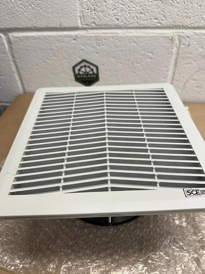 Used Saginaw Controls & Engineering (SCE) SCE-N12FA66LG Filter Fan 10"x10" *NEW*