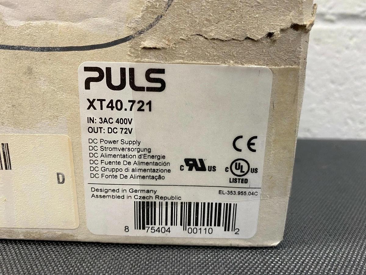 PULS XT40.721 DC Power Supply, 72 V, 13.3 A, 960 W