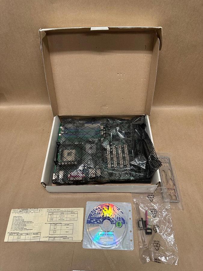 Used MB820F Motherboard, Missing Pieces