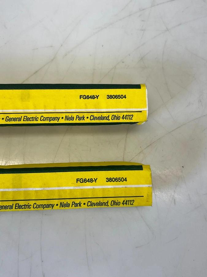 Used General Electric FG648-Y Tubular Lamp - Lot of 2