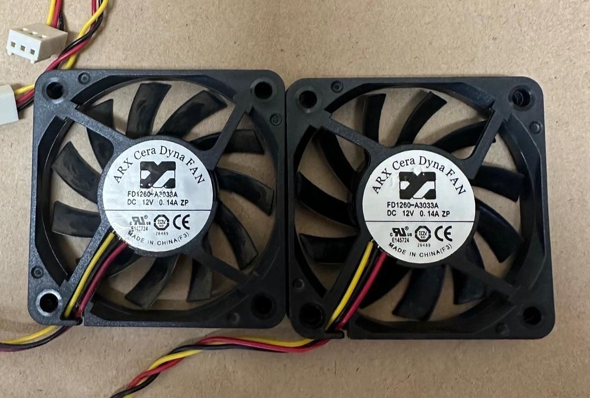 Used ARX CERA DYNA FD1260-A3033A Fan - Lot of 2