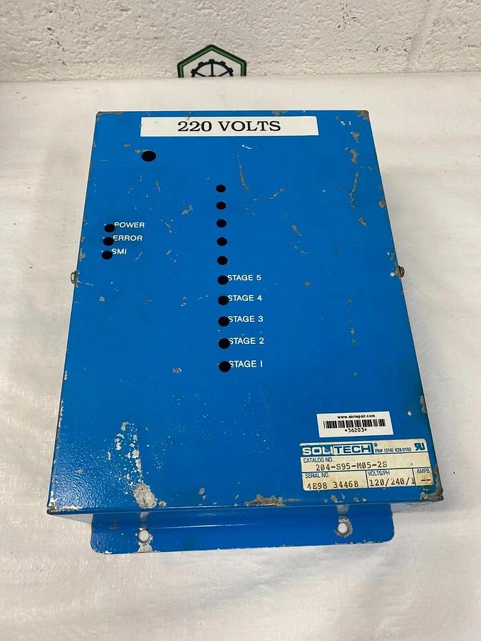 Used Solitech 204-S95-M05-2S Controller - For Parts