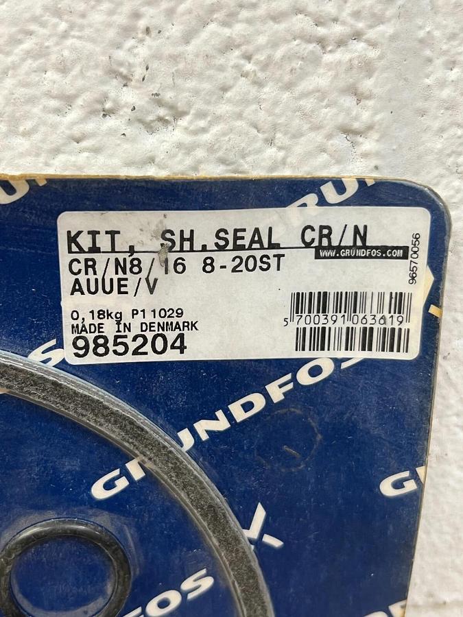 Grundfos 8-20ST 985204 Shaft Seal Kit (missing piece shown in photos)