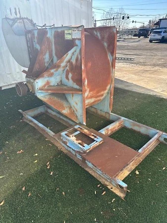 Used Chicago CW Top Horizontal Fan w/ No Drive & Welded Outlet