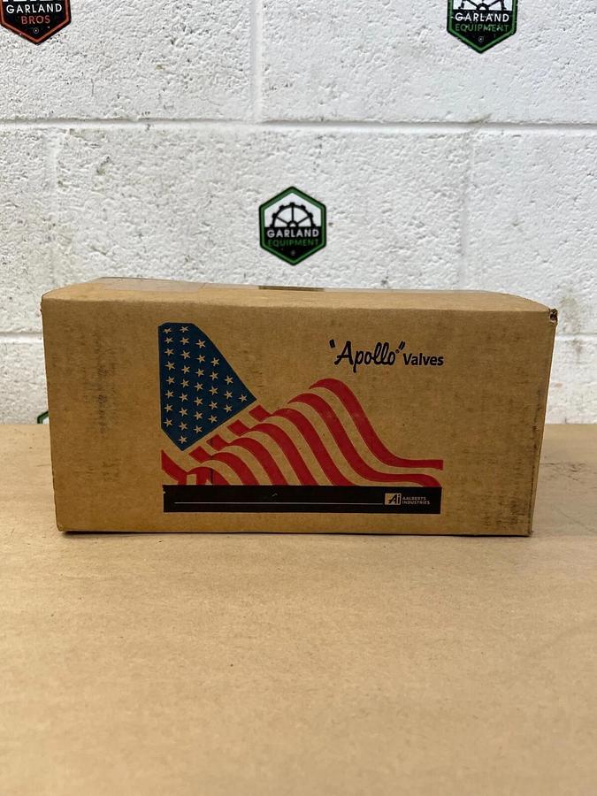 Used Apollo 77-AR7-64 1-1/2” Ball Valve, Full Port Threaded End, 600 CWP