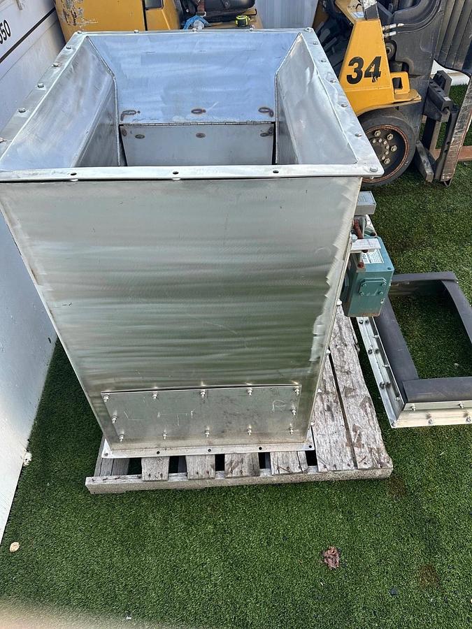 Used Magnetic Systems MDH-2424  24” SS Rotary Drum Magnet Separator Rare Earth