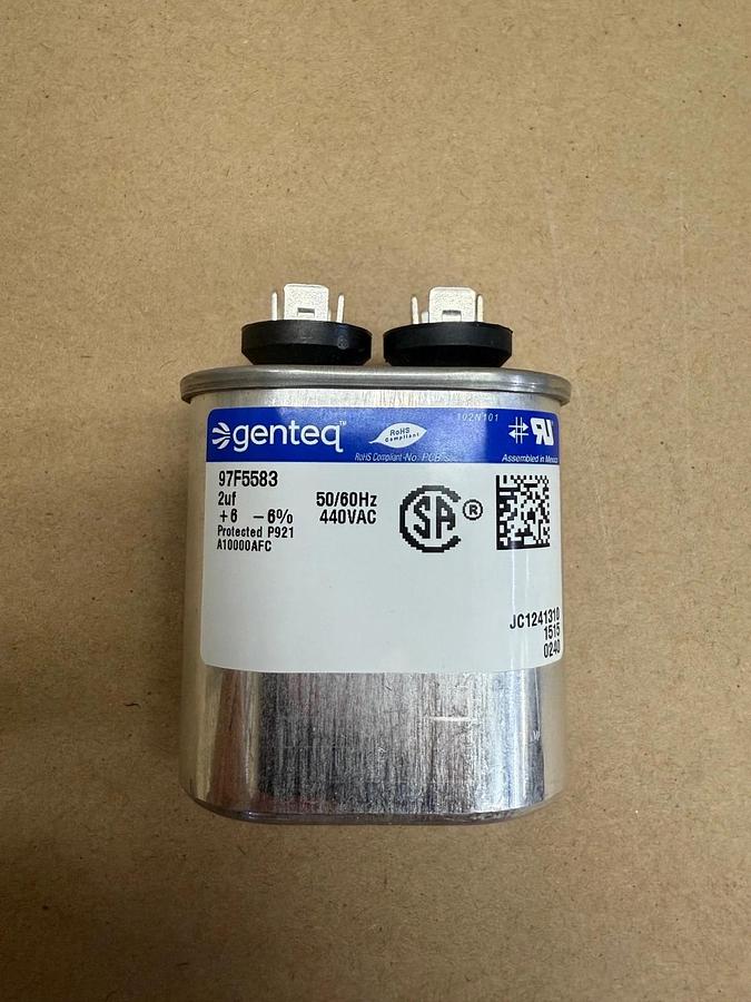 Genteq 97F5583 Capacitor, 50/60 Hz, 440 VAC *NEW*