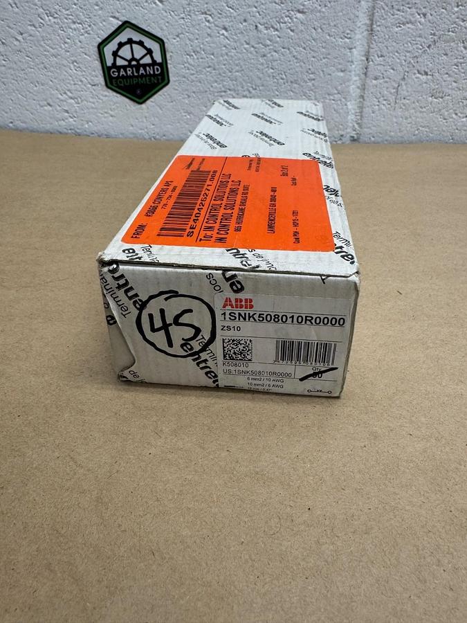Used ABB 1SNK508010R0000 Terminal Blocks (Qty 45 Pcs) *NEW*